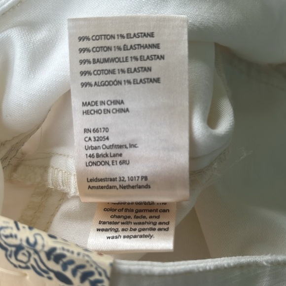 NWT Pilcro The Wanderer Low-Rise Shorts Beige - Picture 16 of 16